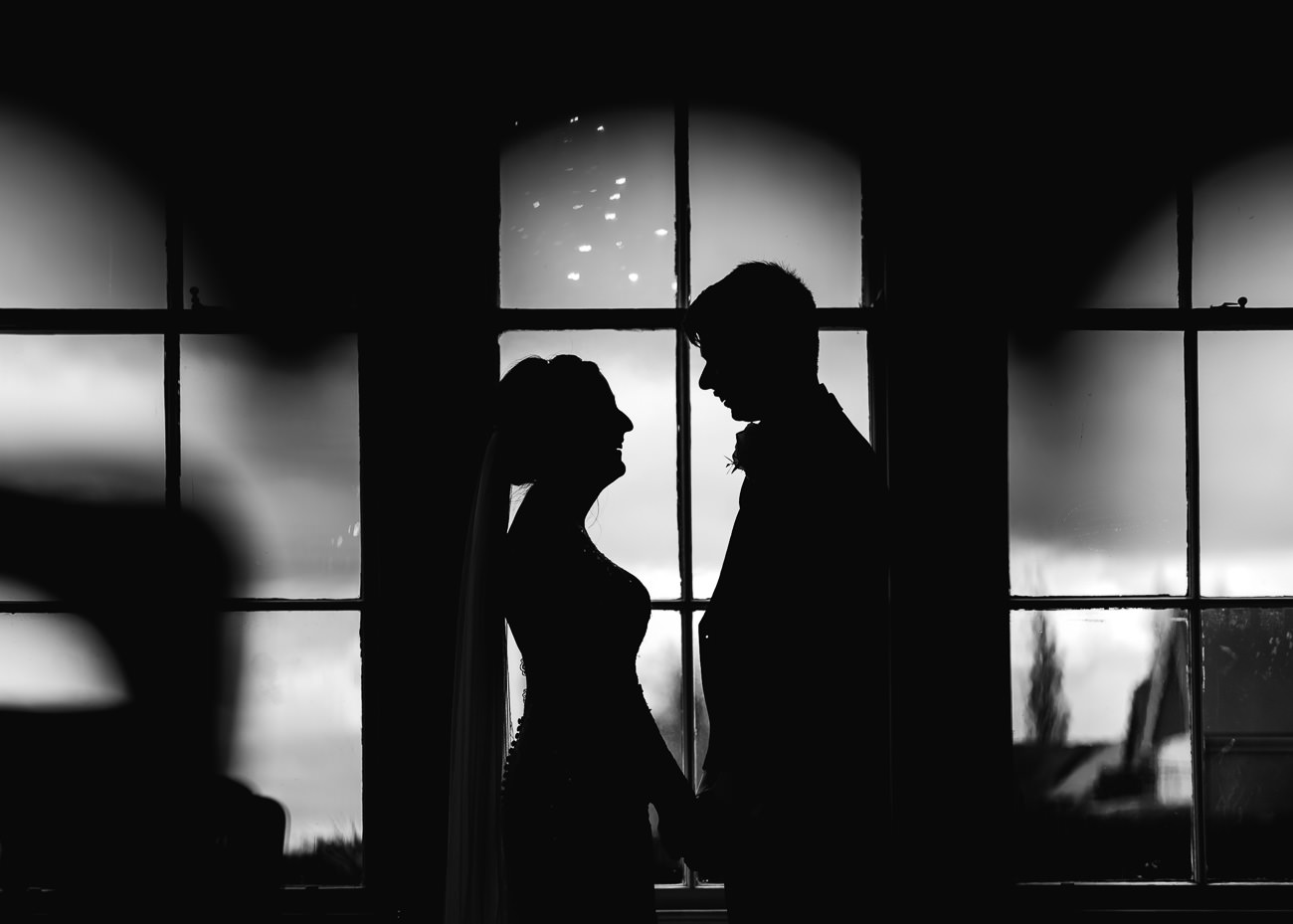 Bride and Groom Portrait - Froyle Park wedding photography