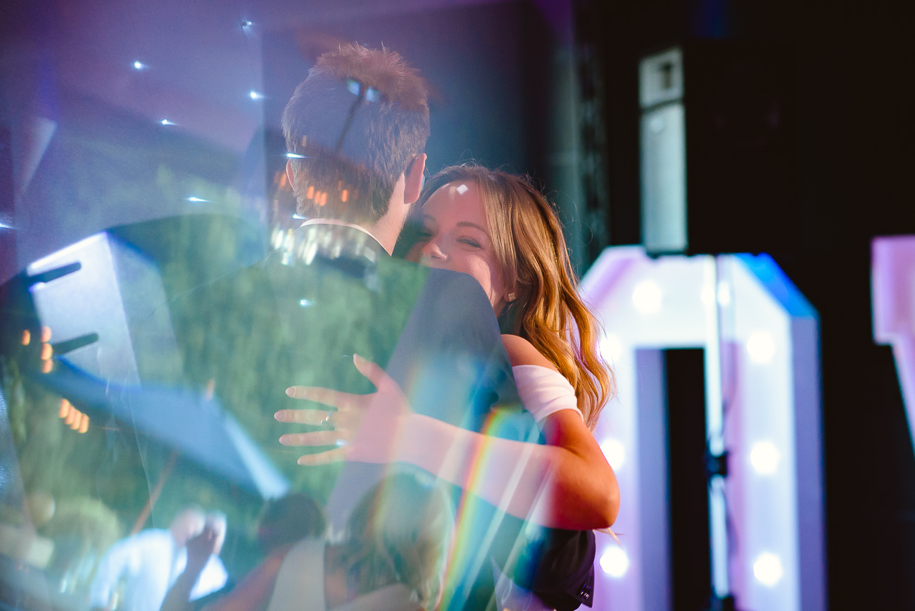 Couple in love dances 