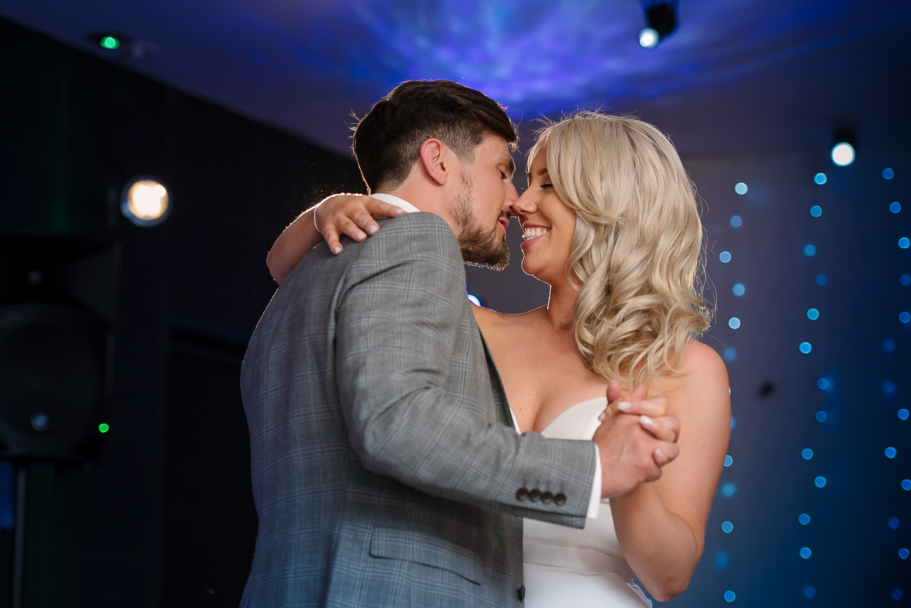 Bride and groom first dance at Russets Country House