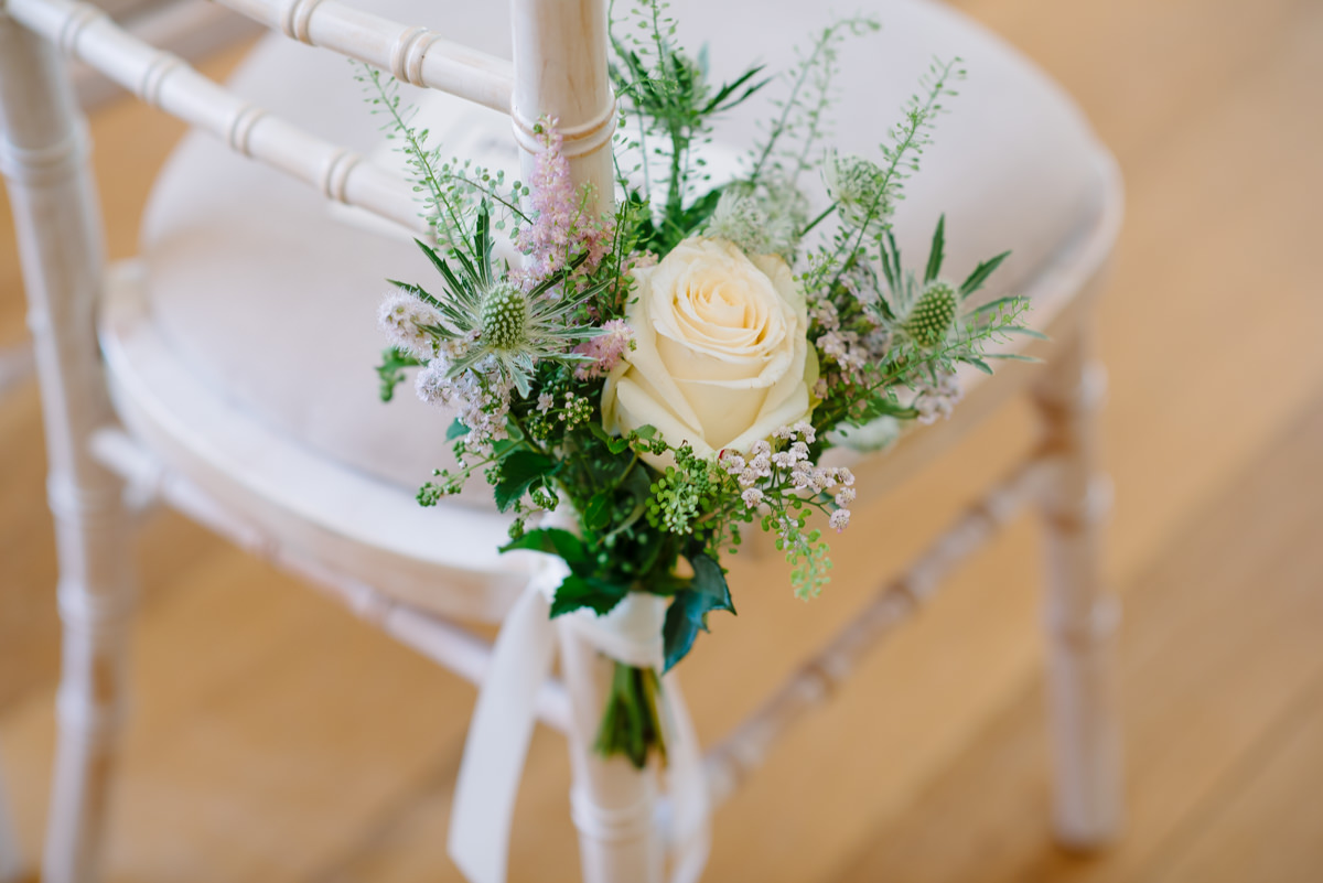 Wedding decorations Pembroke Lodge Richmond Park