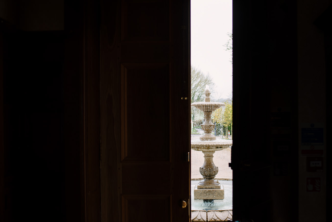 Froyle Park Wedding Venue Fountain