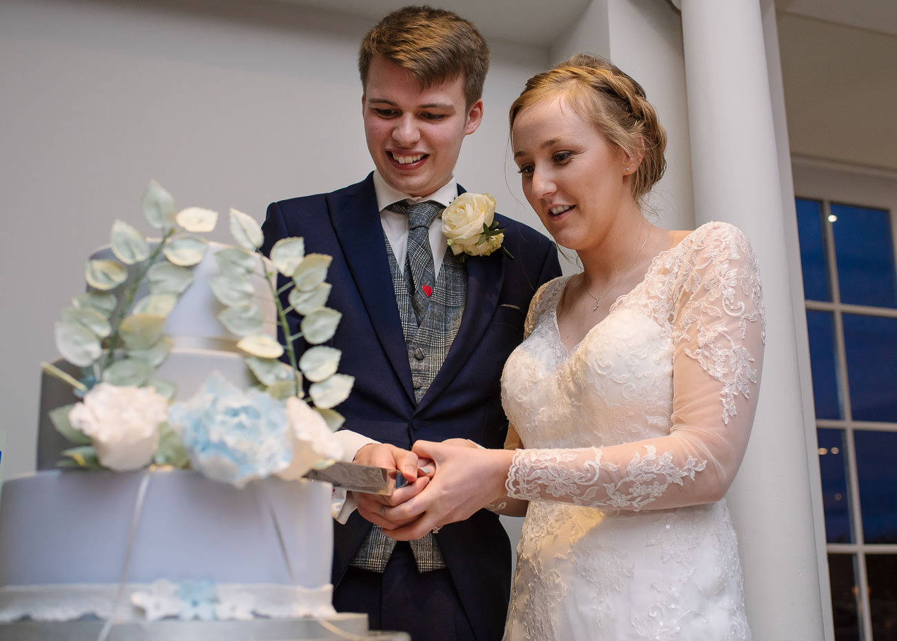 Cake cutting at Froyle Park