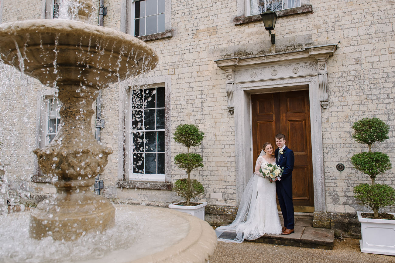 Wedding photography Froyle Park - couple portrait