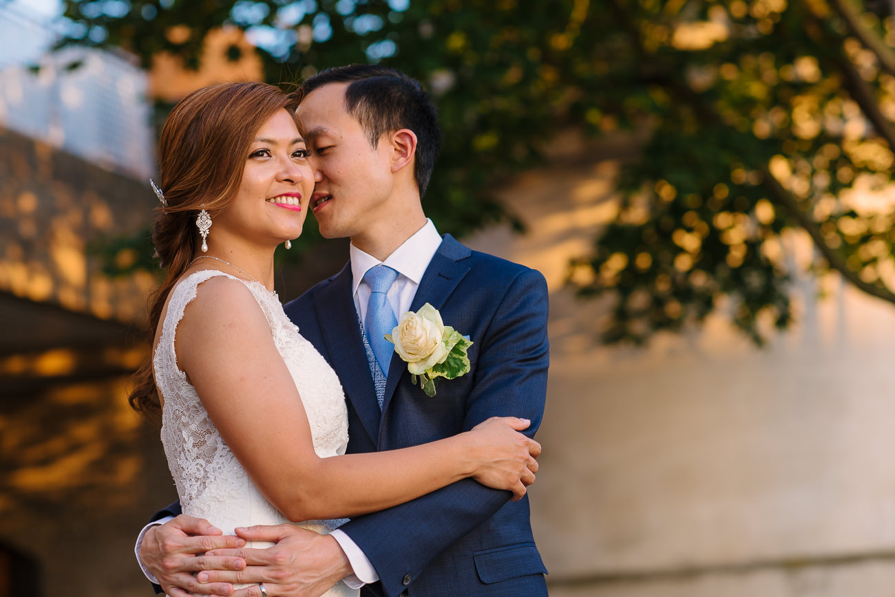 Kingston Wedding Photographer at sunset