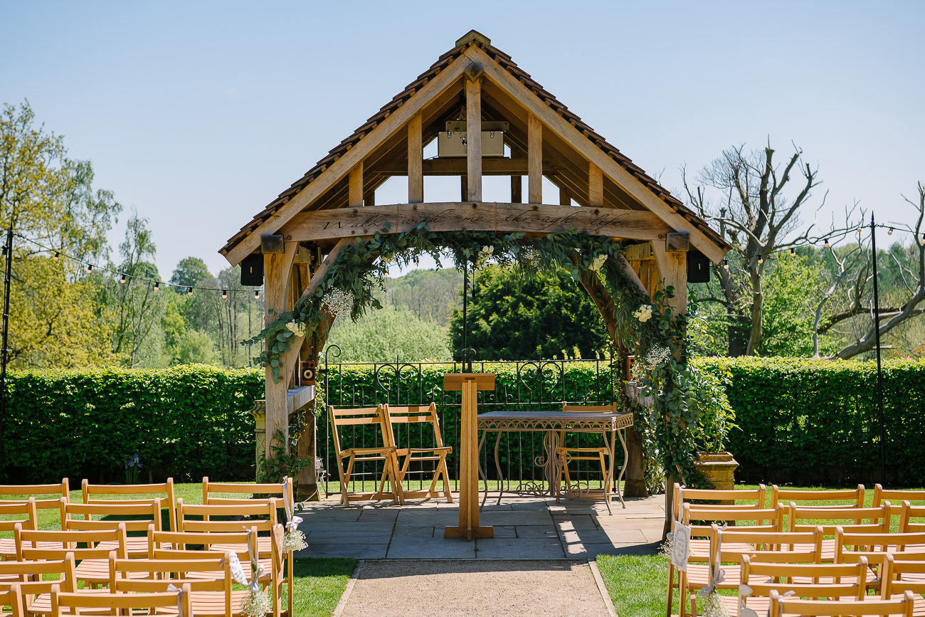 Russets Country House location ceremony 