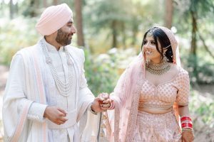 Sikh Asian Bride & Groom at their London wedding