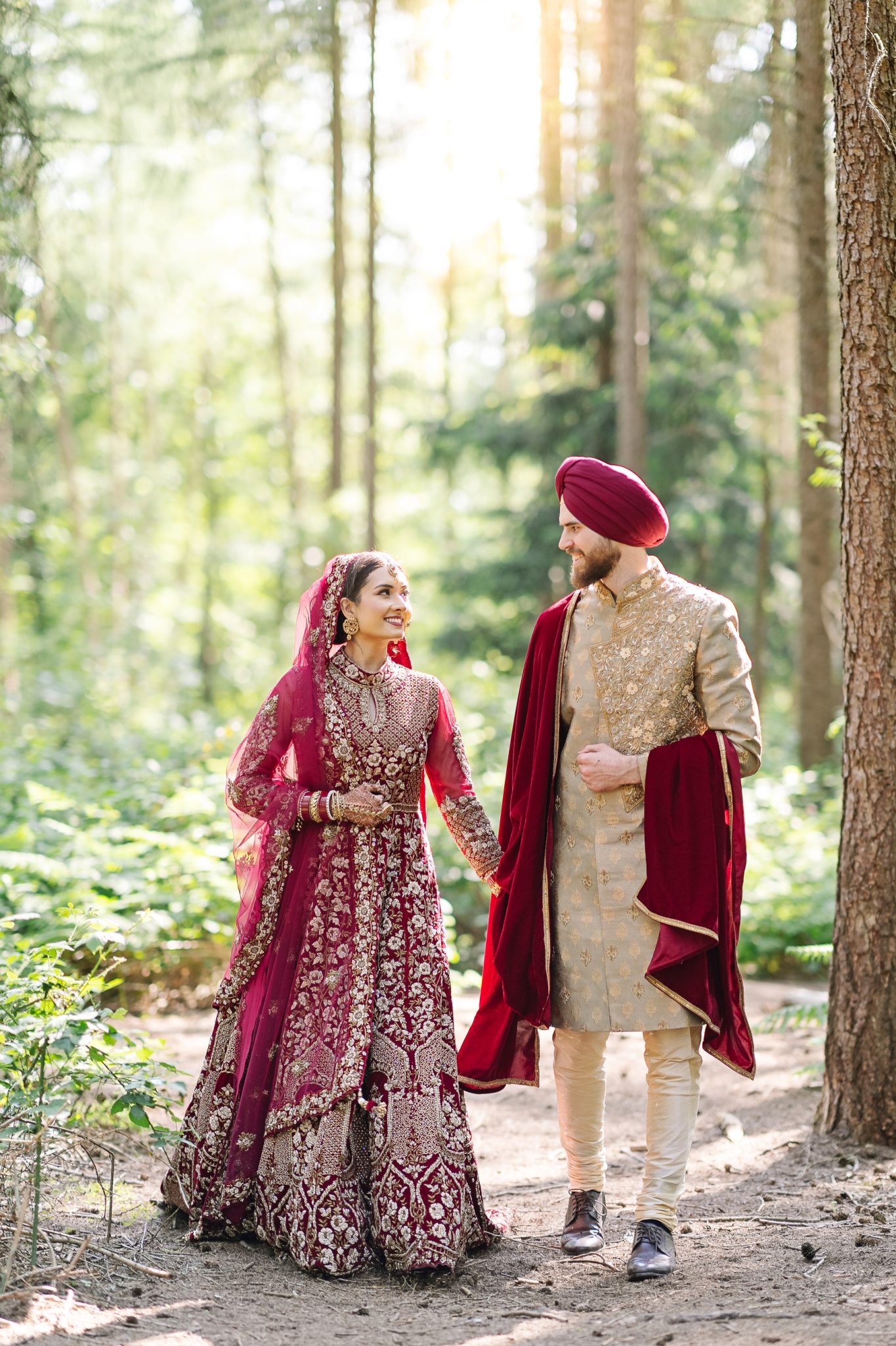 JENNA & WILL – Sikh Wedding Photographer at Khalsa Jatha Central Gurdwara